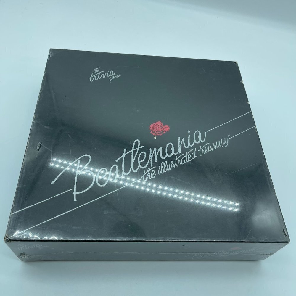 Beatlemania Trivia Game The Beatles Illustrated Treasury Vintage 1984